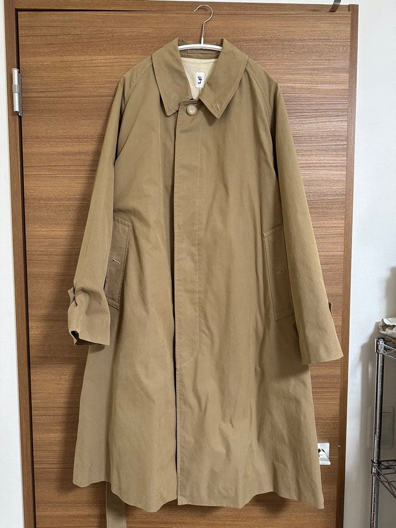 LE C/P ギャバ バルカラーコート　レショップ