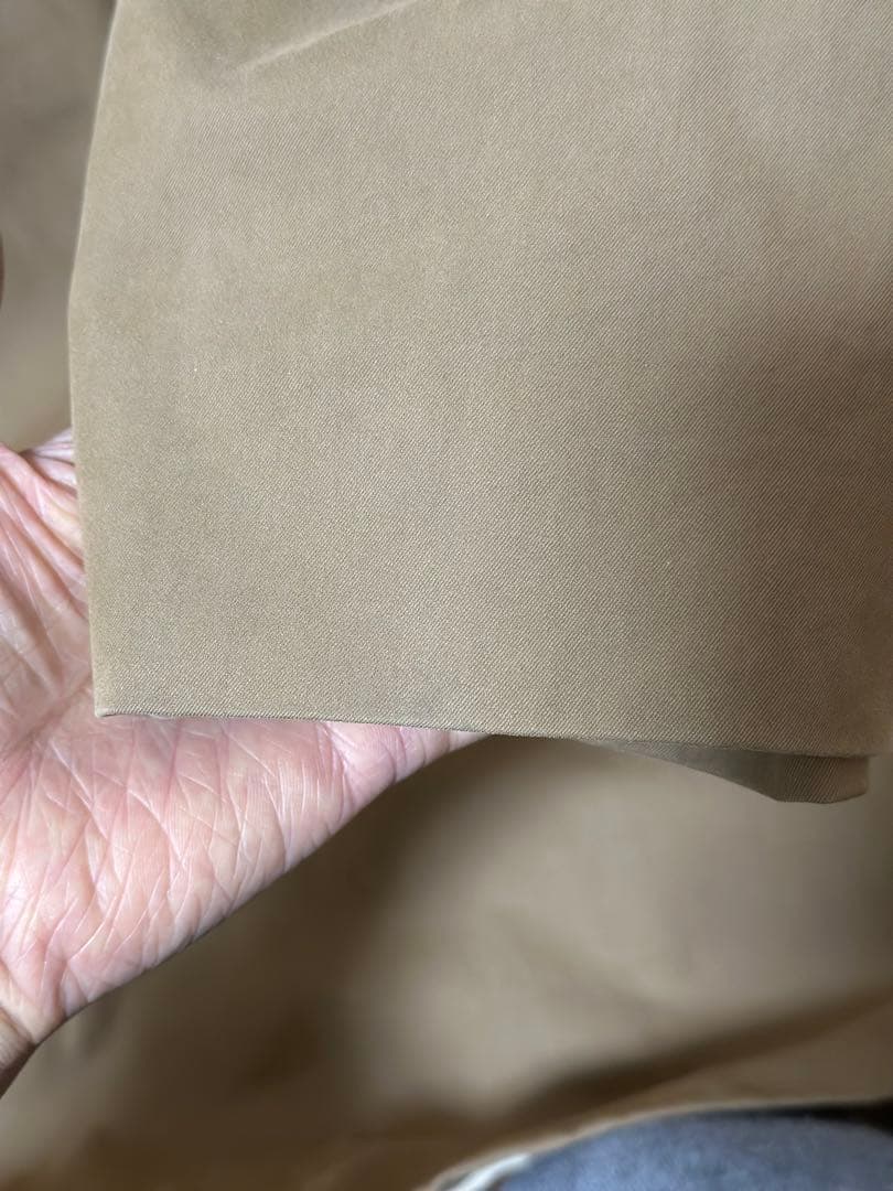 LE C/P ギャバ バルカラーコート　レショップ