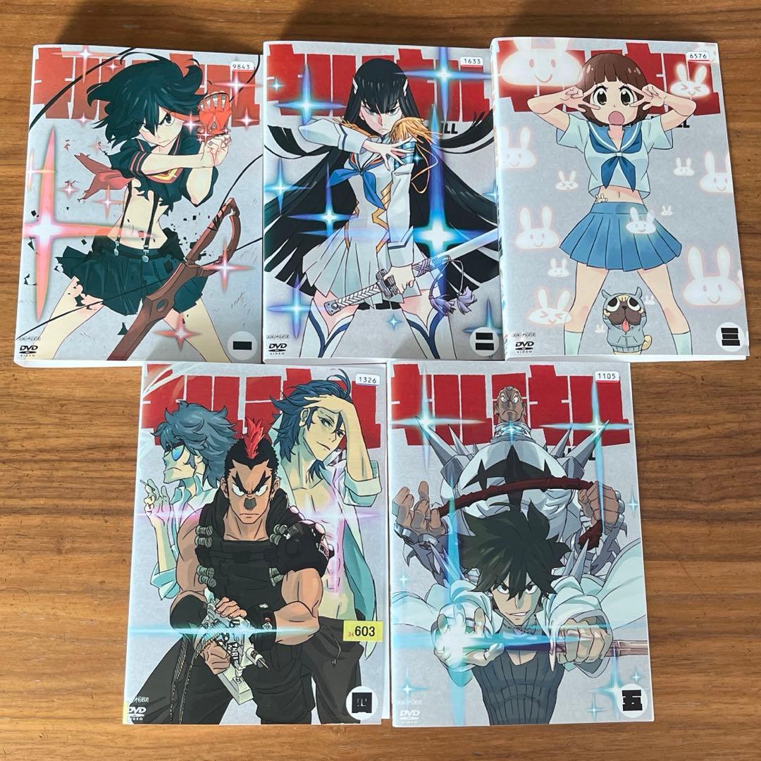 キルラキル　DVD 全9巻　全巻セット