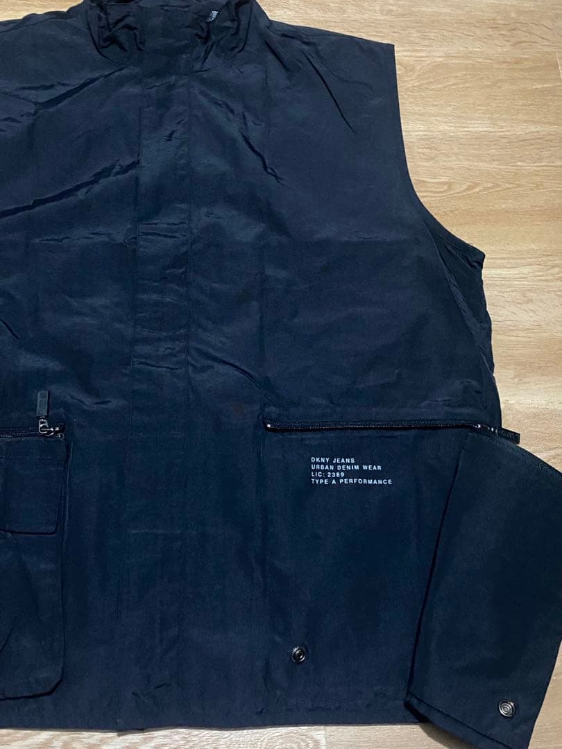 DKNY JEANS ギミックナイロンベスト　archive 90s