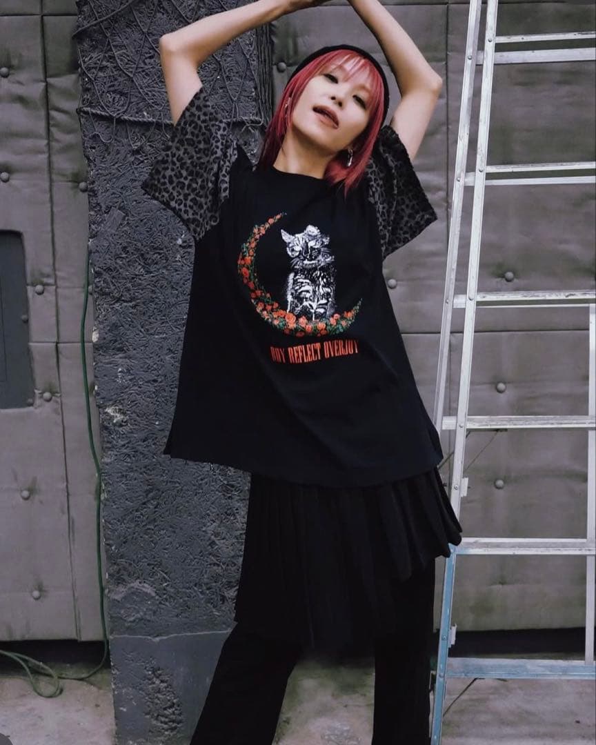 ROY LiSA ドッキングダメージTシャツ