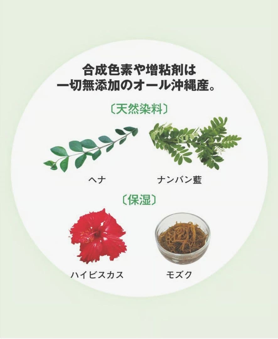 琉球ヘナカラー 美ら艶 100g×2箱　カタログハウス　通販生活