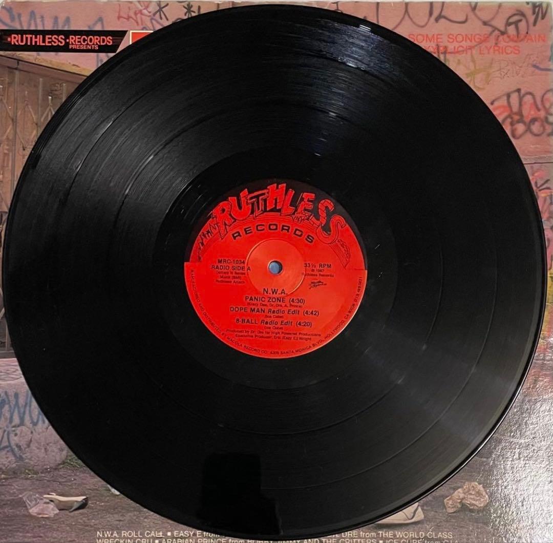 名盤 N.W.A. 洋楽 レコード HIPHOP westcoast Grap