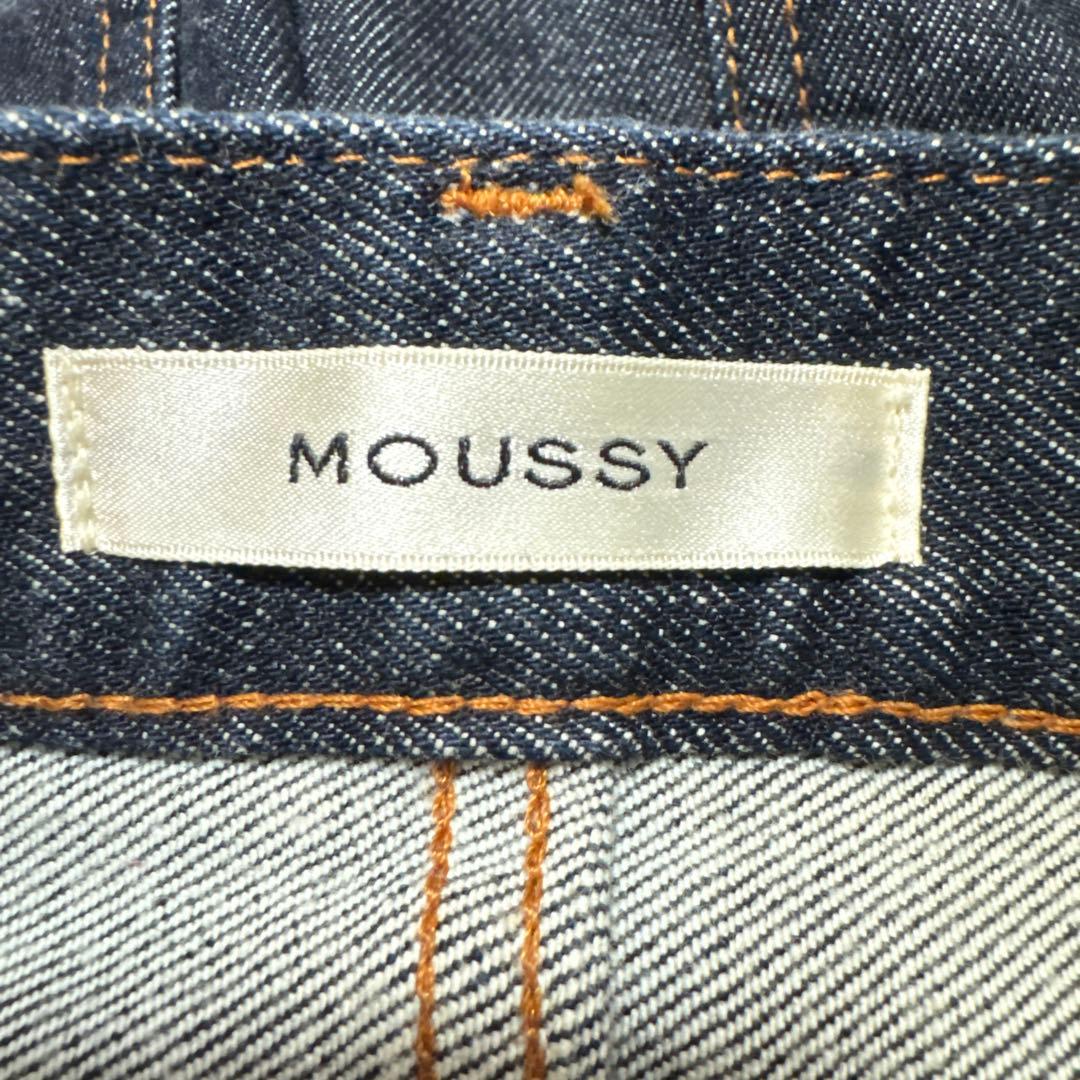 MOUSSY MVS FLARE ダークブルー フレアデニム
