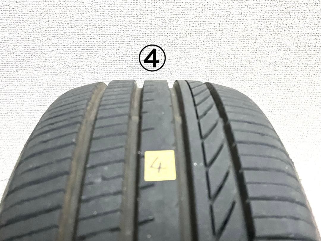 Bセットの価格です 【夏タイヤ185/60R15】中央部2本の溝残7.3㎜以上有