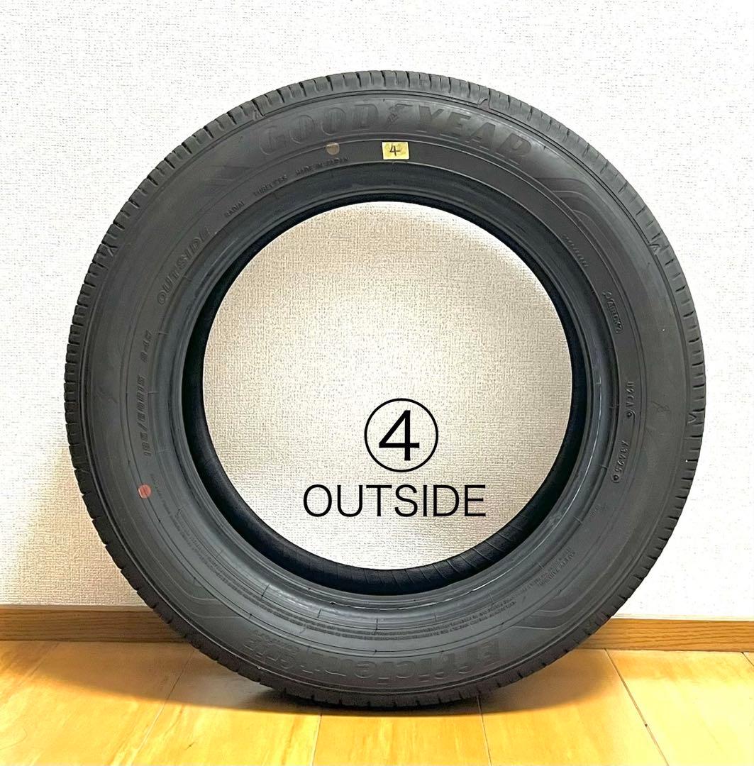 Bセットの価格です 【夏タイヤ185/60R15】中央部2本の溝残7.3㎜以上有