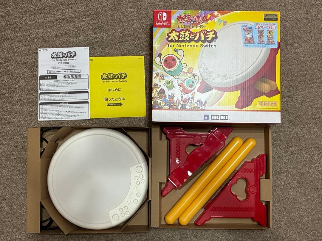 Switch 太鼓の達人 ドンダフルフェスティバル 太鼓とバチ ソフト