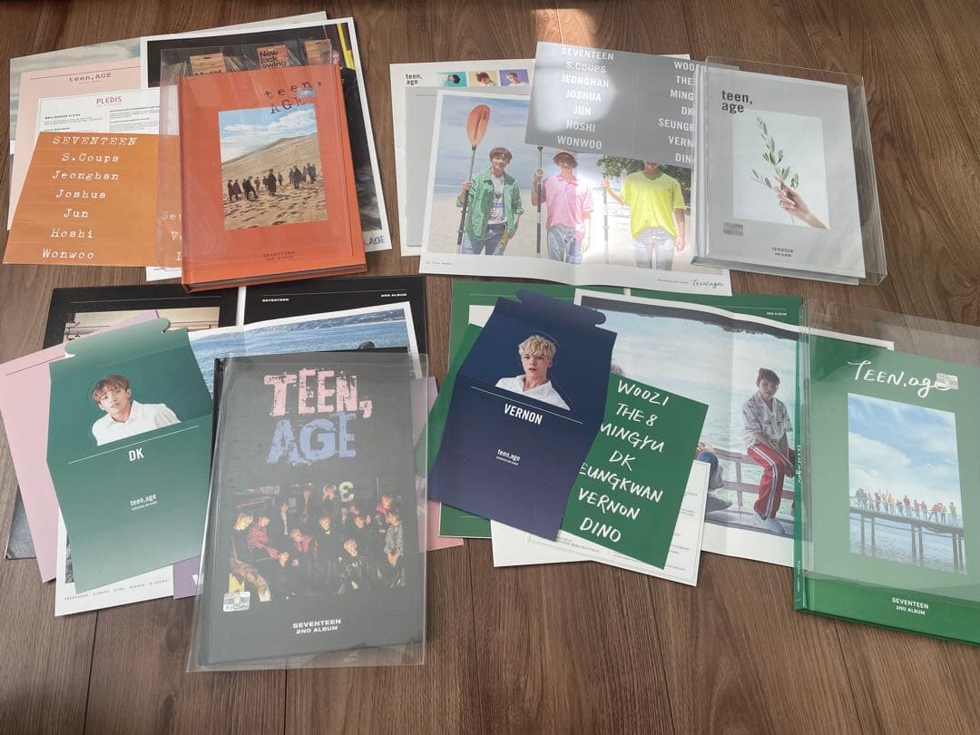 SEVENTEEN アルバムセット トレカ付き