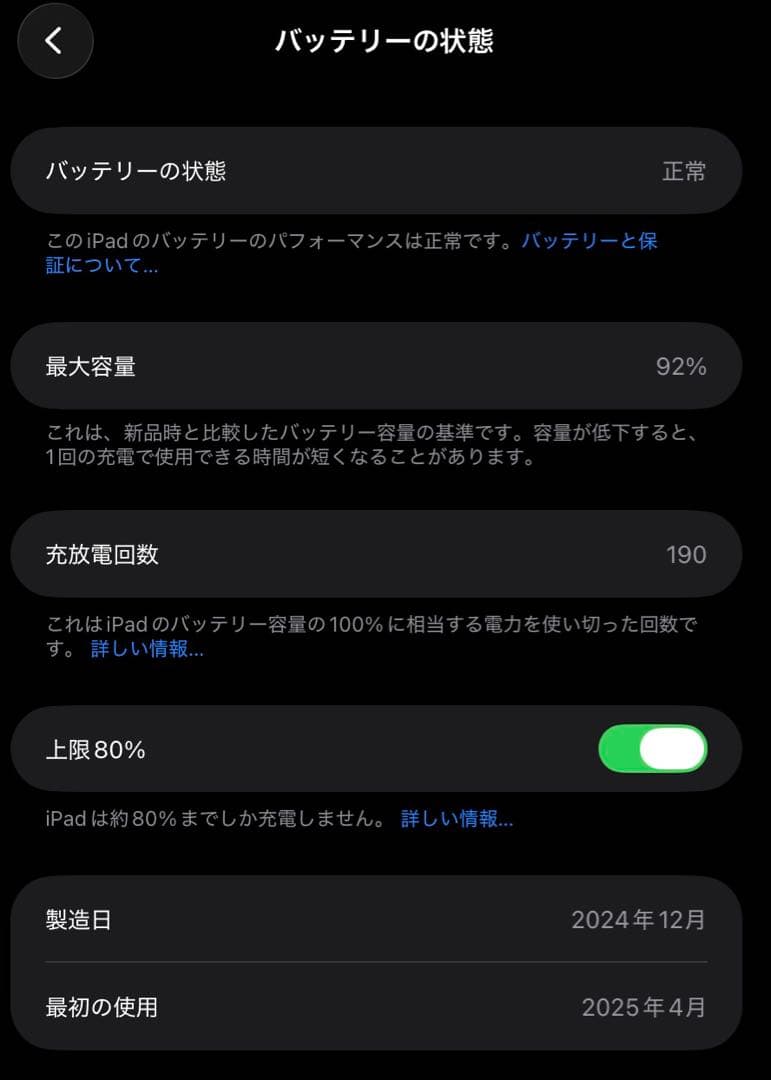 iPad本体 iPad mini A17 Pro Wi-Fi Cellular 256GB