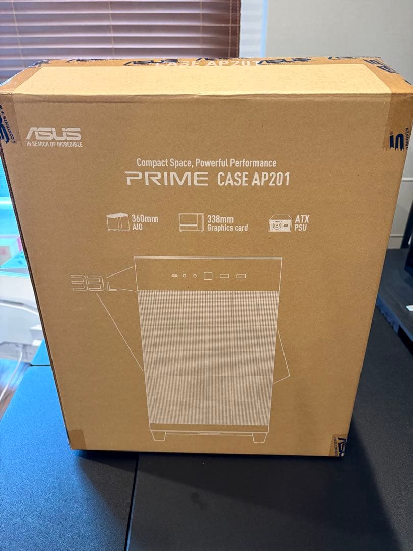 PCケース(自作PC用) ASUS PRIME CASE AP201