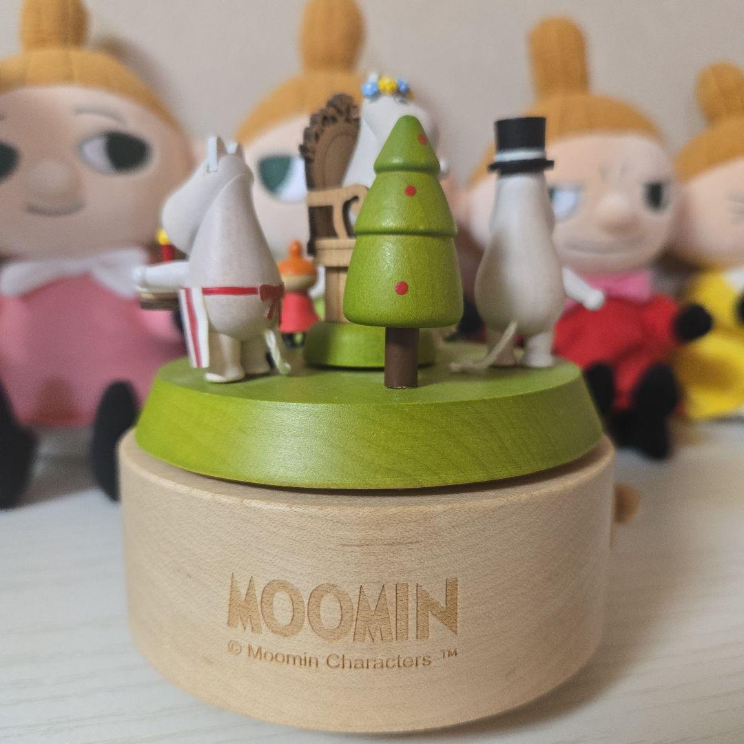 ♪希少ムーミン　木製オルゴール
