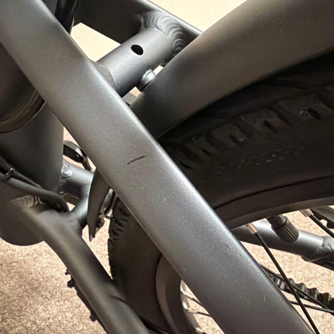 ADO Air 20 Ultra 折りたたみ電動アシスト自転車 グレー