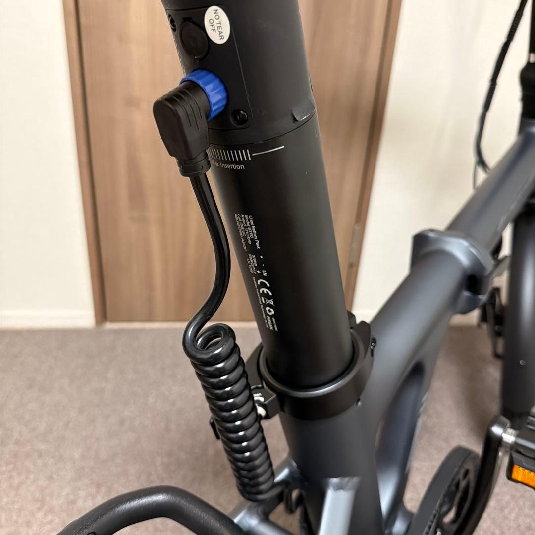ADO Air 20 Ultra 折りたたみ電動アシスト自転車 グレー