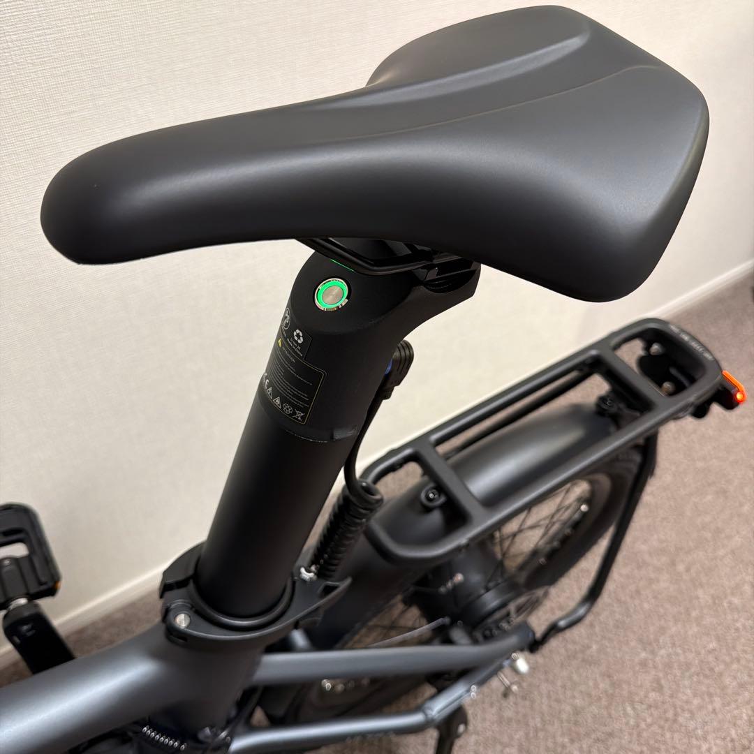 ADO Air 20 Ultra 折りたたみ電動アシスト自転車 グレー