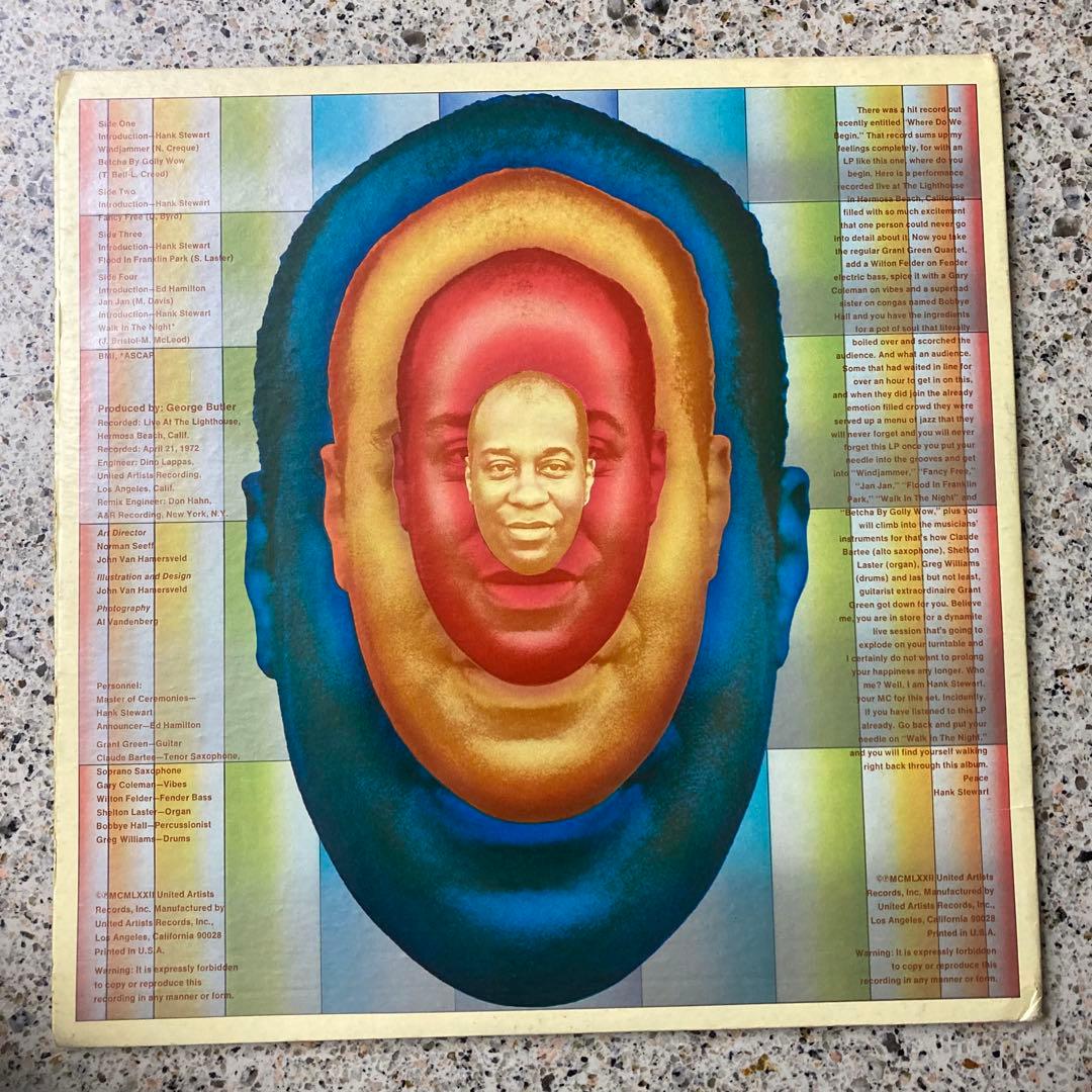 LP輸入盤Grant Green Live ブルーノート盤　2枚組