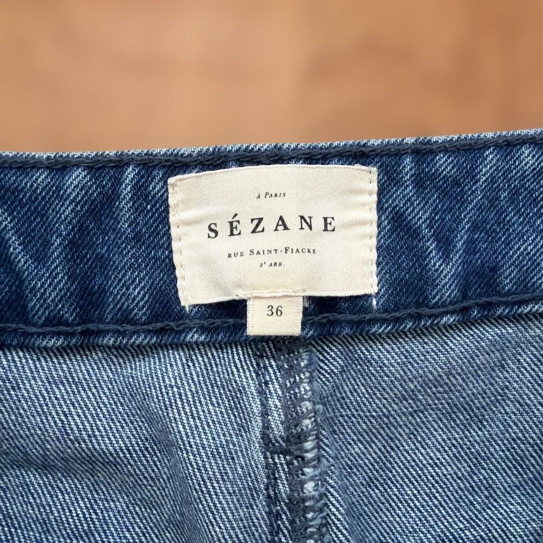 SÉZANE デニムフレアパンツ 36