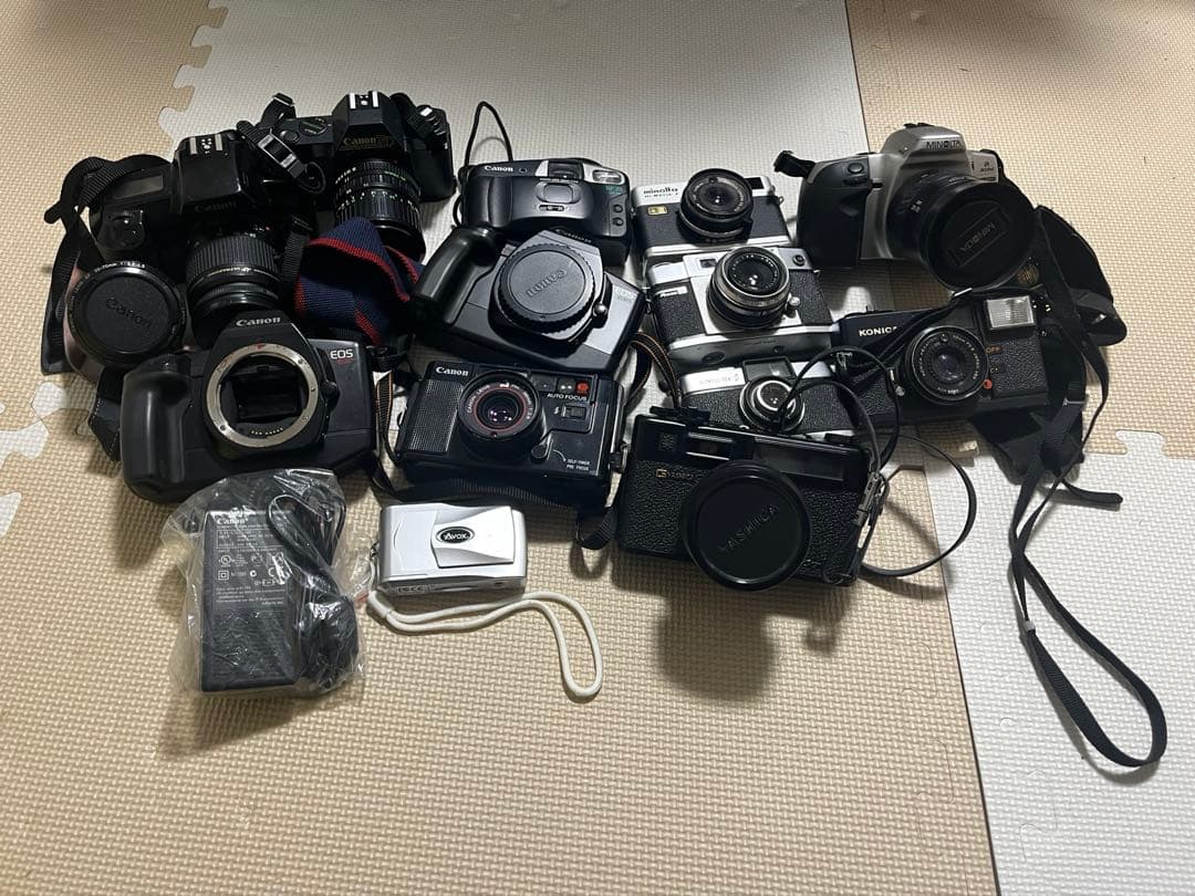 ジャンクカメラ　まとめ売り12点　Canon多数