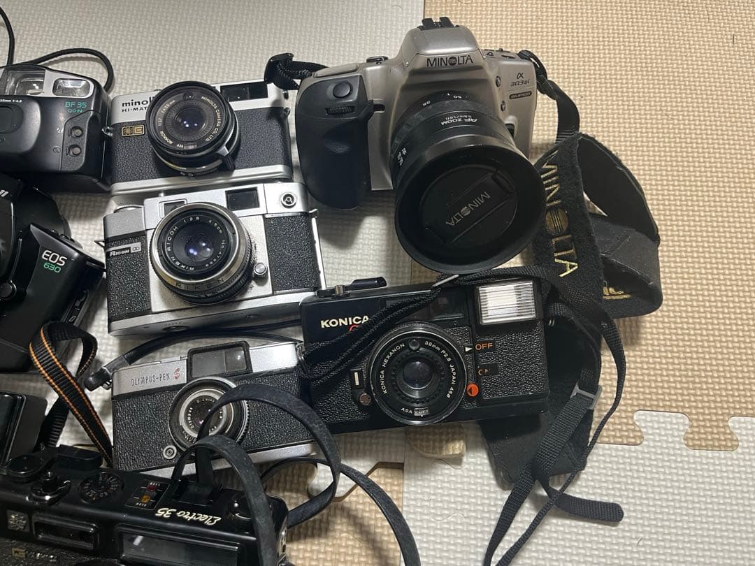 ジャンクカメラ　まとめ売り12点　Canon多数