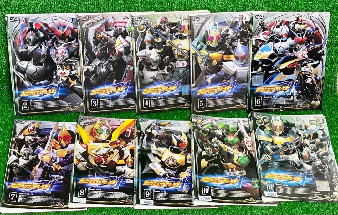 仮面ライダー剣(ブレイド) VOL.1-12&劇場版 DVD