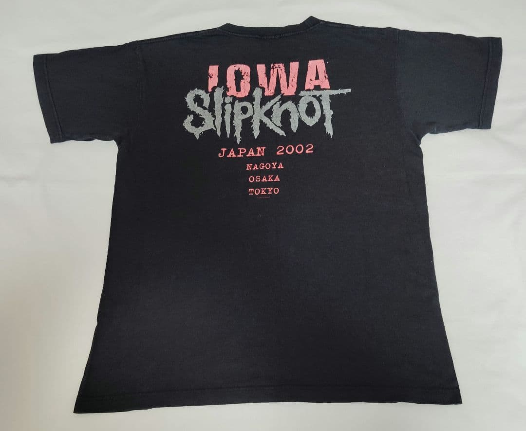 ヴィンテージ 00s 2002年 Slipknot IOWA ツアー Tシャツ