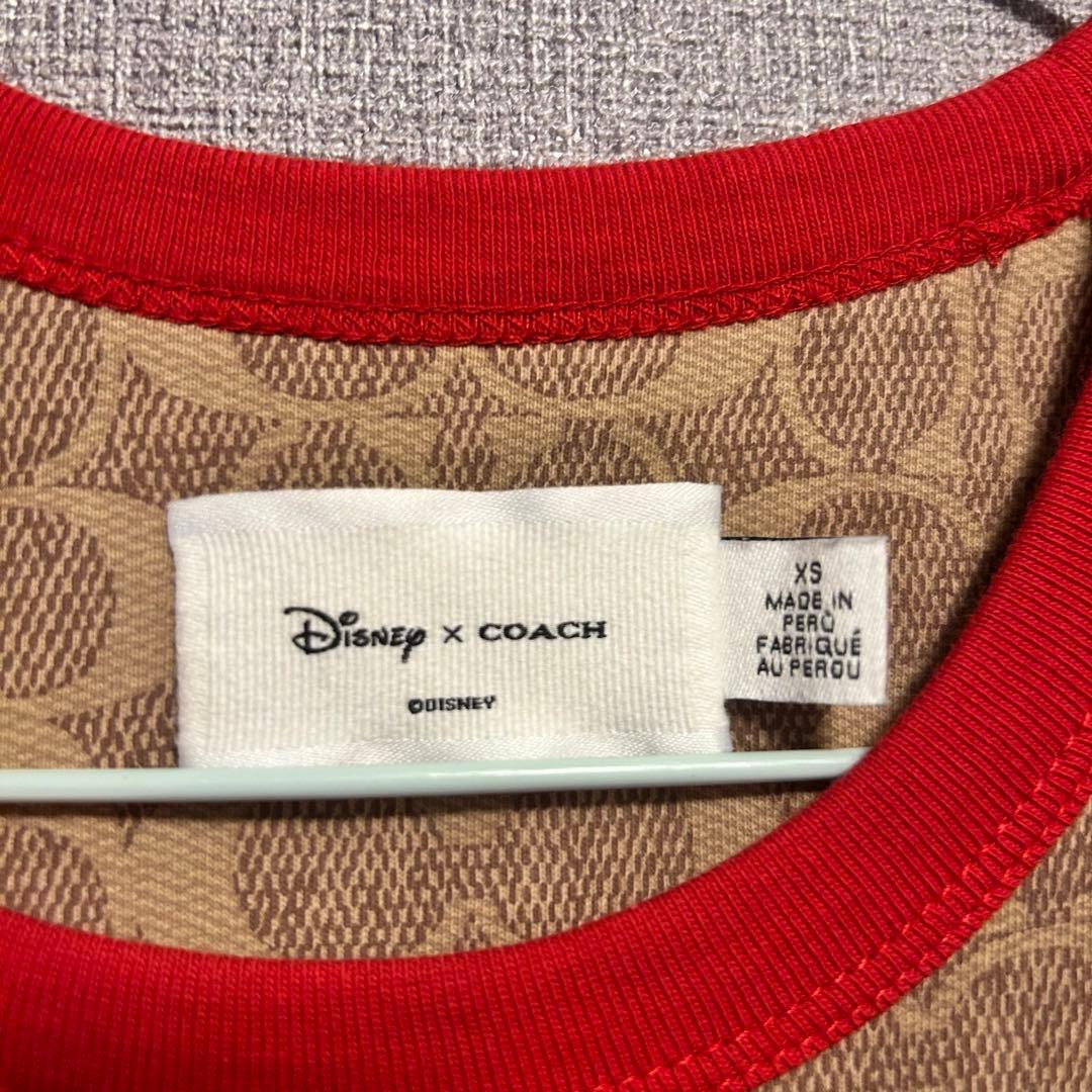 COACH コーチ ディズニー ミッキー コラボ Tシャツ XS