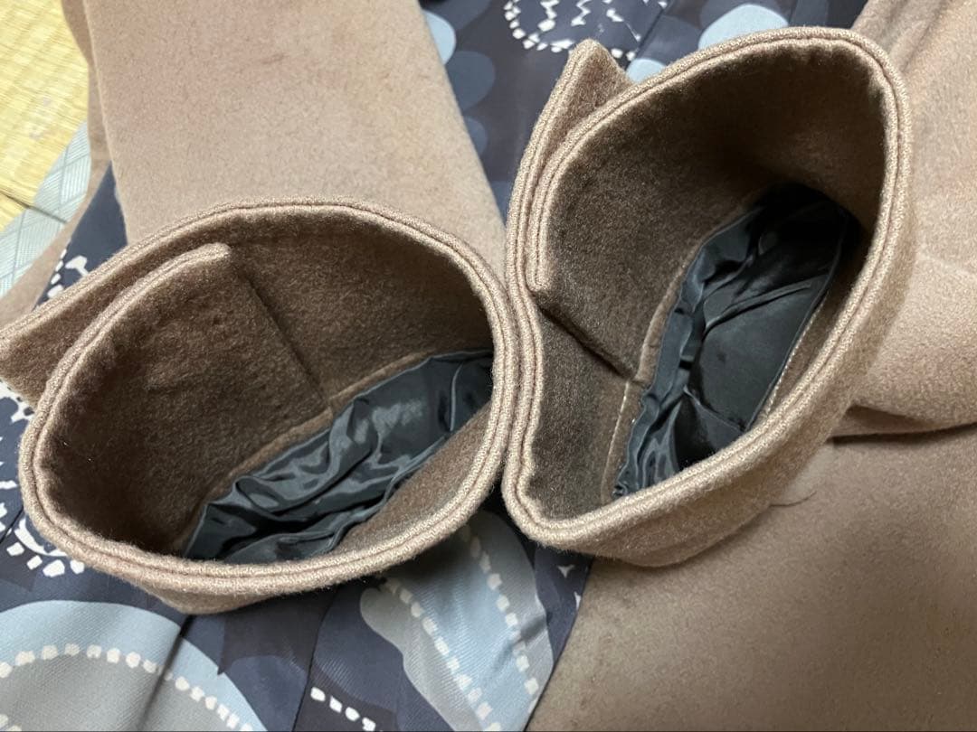 超美品　LOUNIE カシミア100% ロングコート　イタリア製　38 茶色