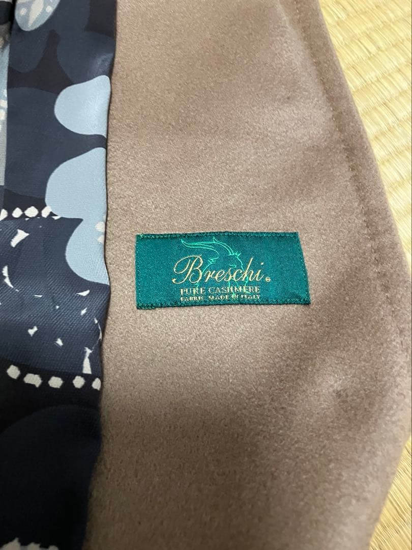 超美品　LOUNIE カシミア100% ロングコート　イタリア製　38 茶色