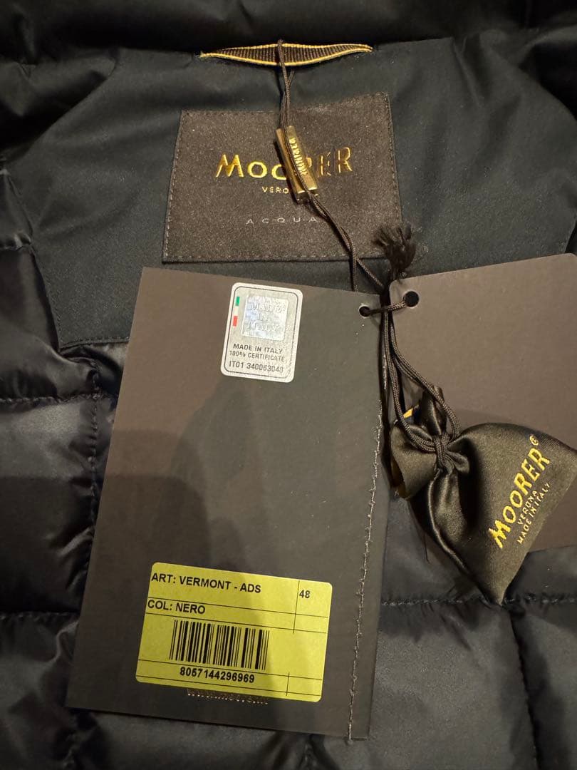 【最終値下げ】MOORER ムーレー　VERMONT ADS 室内試着のみ
