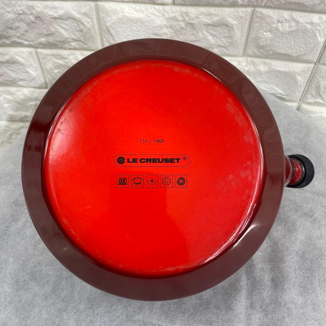 LE CREUSET/ル.クルーゼ、ケトル、やかん、1.5ℓ、IH対応、チェリー