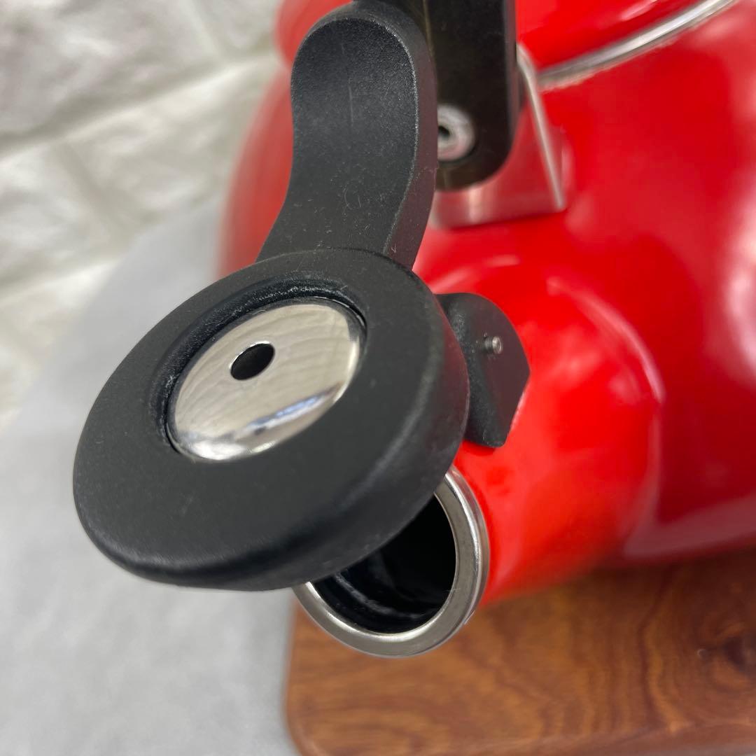 LE CREUSET/ル.クルーゼ、ケトル、やかん、1.5ℓ、IH対応、チェリー