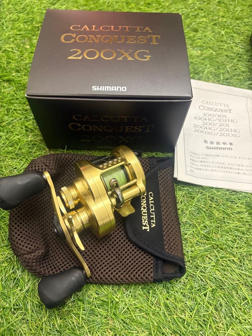 SHIMANO カルカッタコンクエスト200XG 右