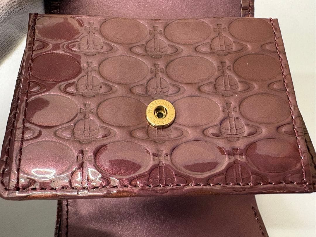 美品 Vivienne Westwood 三つ折財布 小銭入れあり