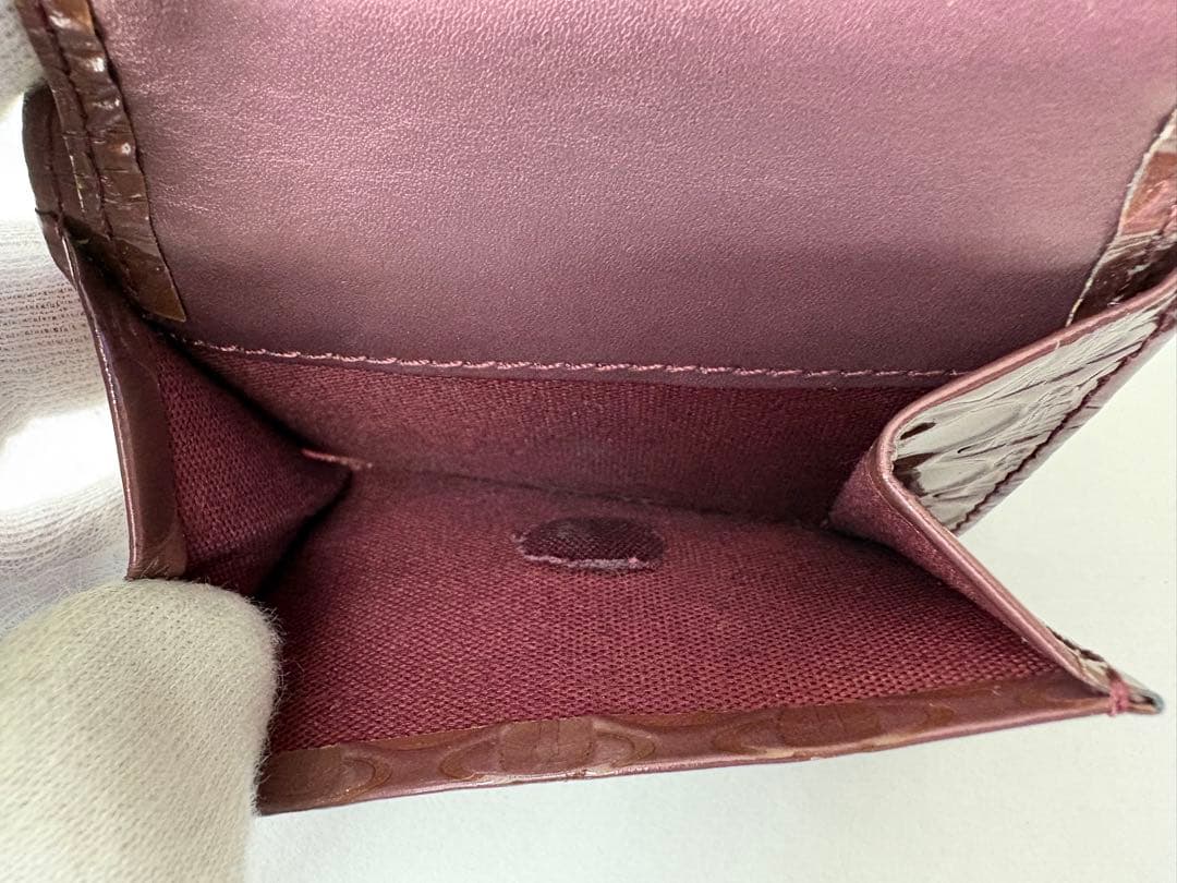 美品 Vivienne Westwood 三つ折財布 小銭入れあり