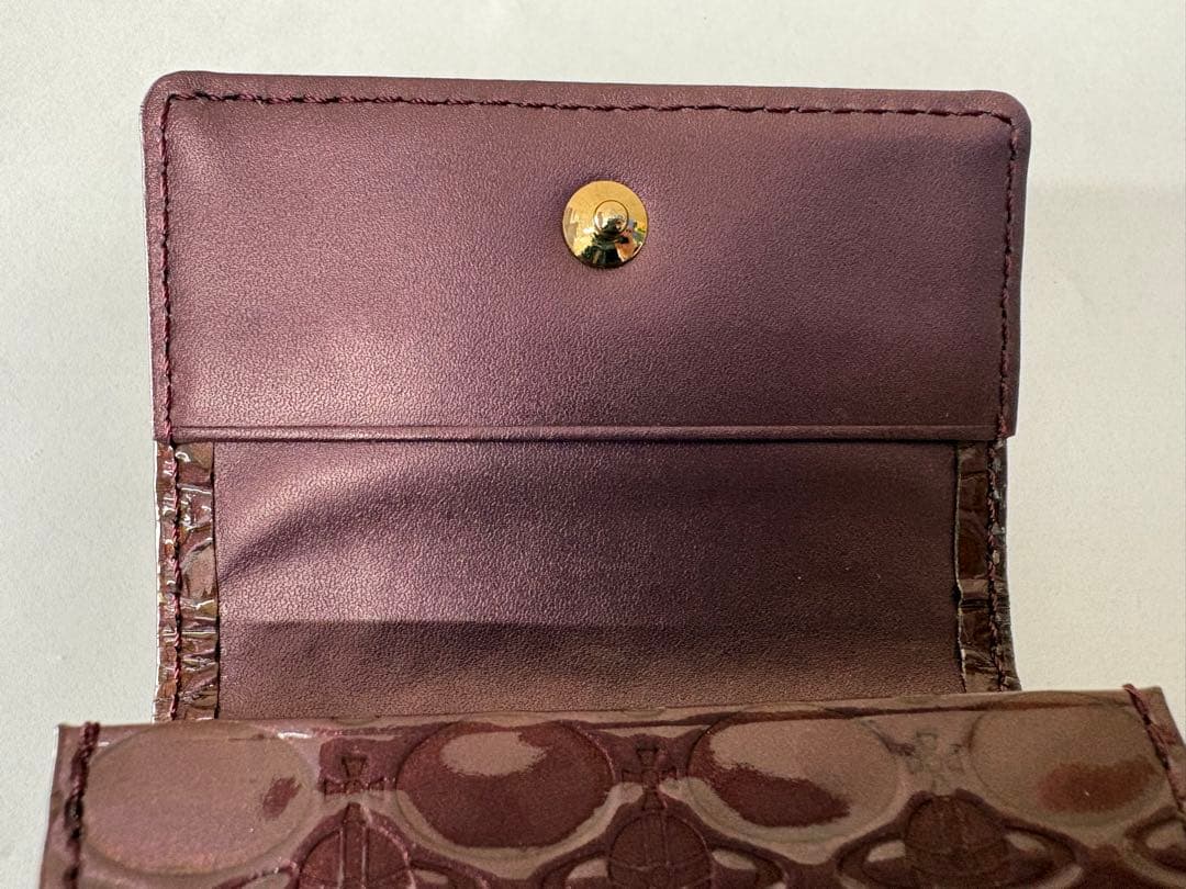 美品 Vivienne Westwood 三つ折財布 小銭入れあり