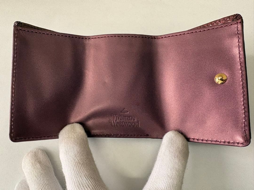 美品 Vivienne Westwood 三つ折財布 小銭入れあり