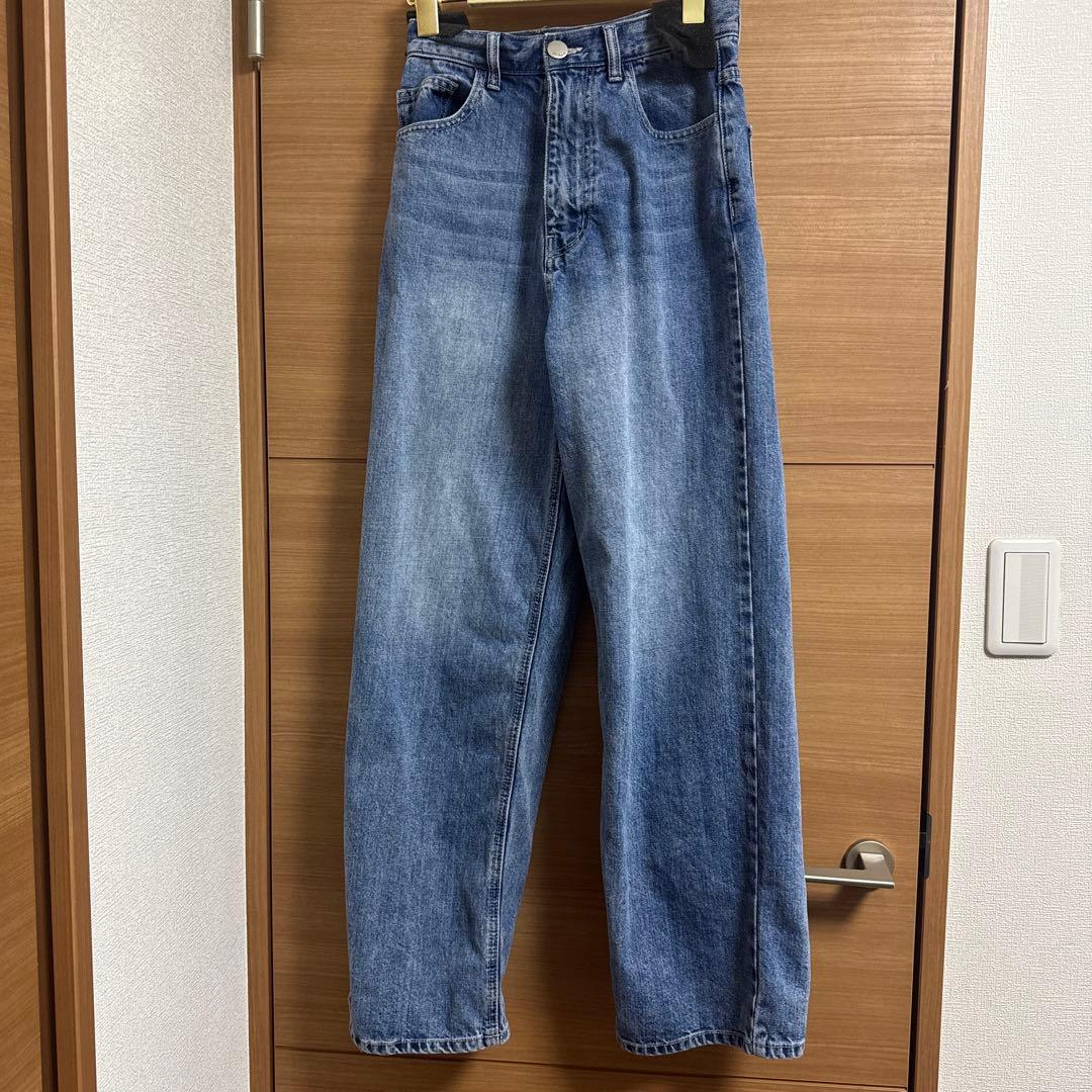 Milano Wide-Straight Jeans/サイズ24