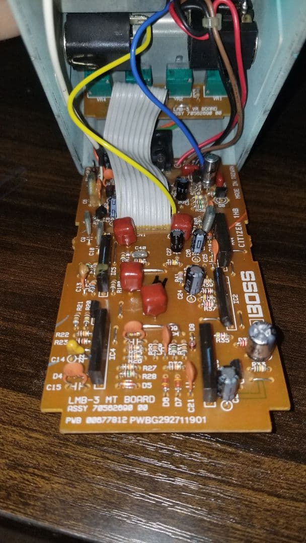 BOSS LMB-3 Waxx mod リミッターエンハンサー