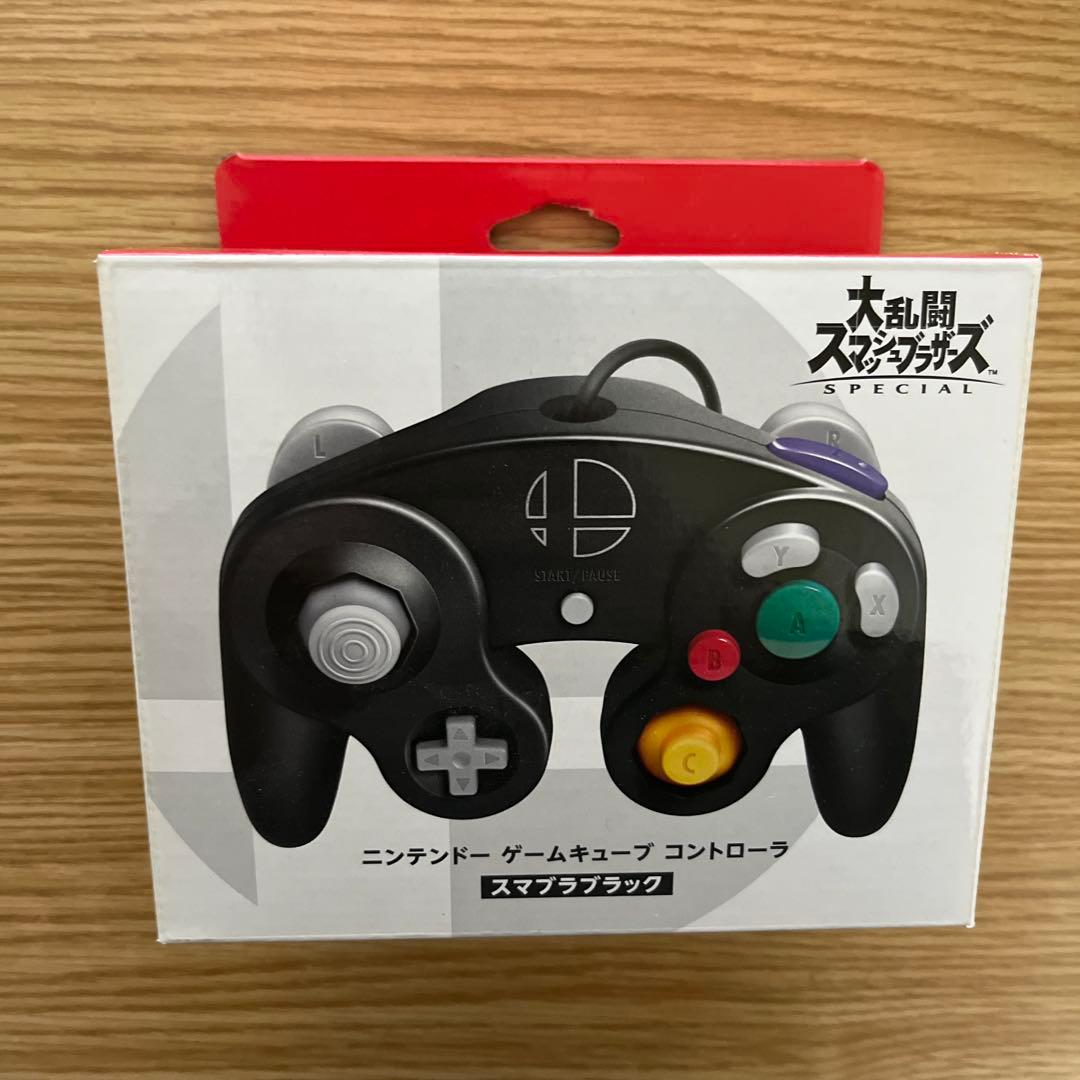 SW GCコントローラ スマブラブラック　新品　未開封