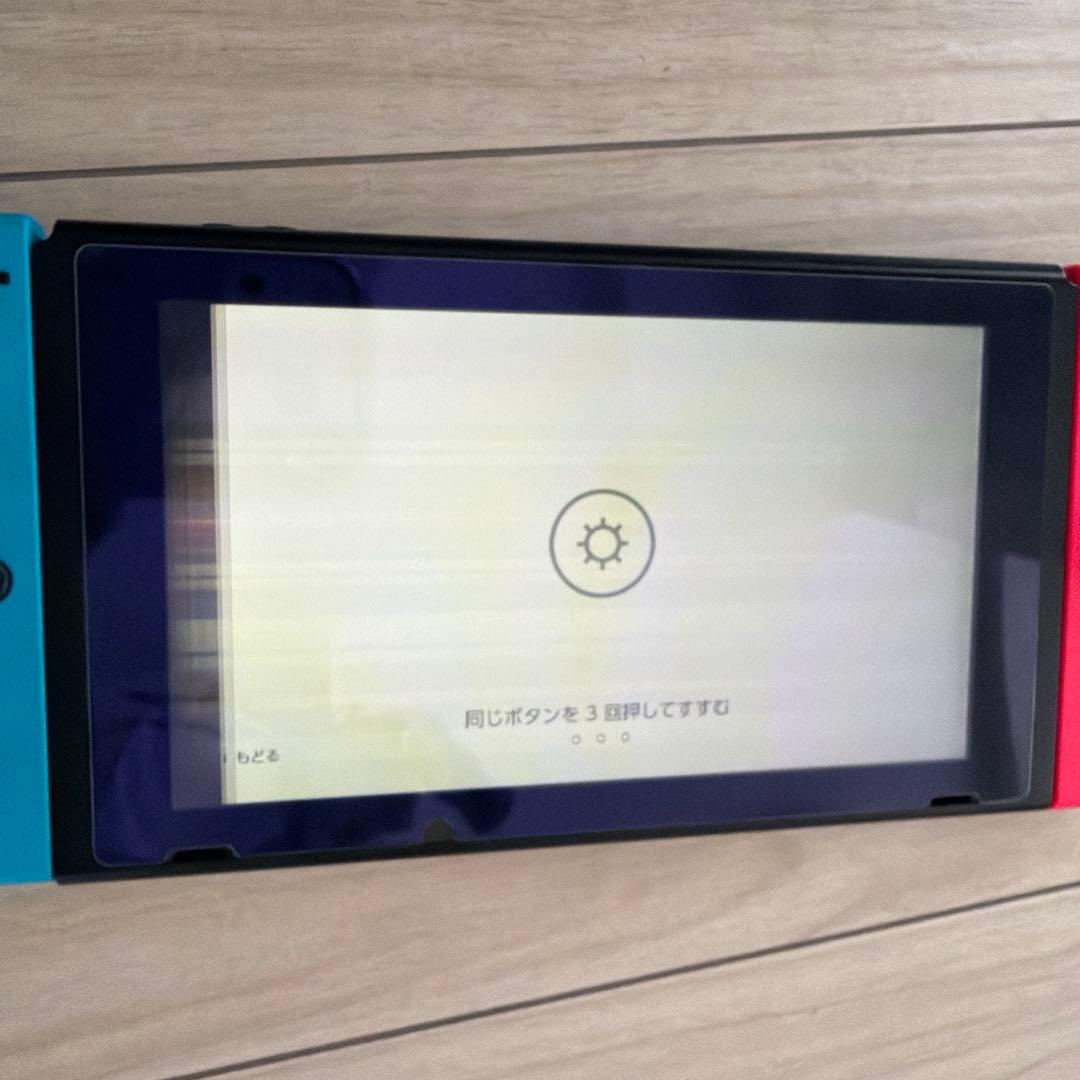 Switch 本体　液晶不具合あり