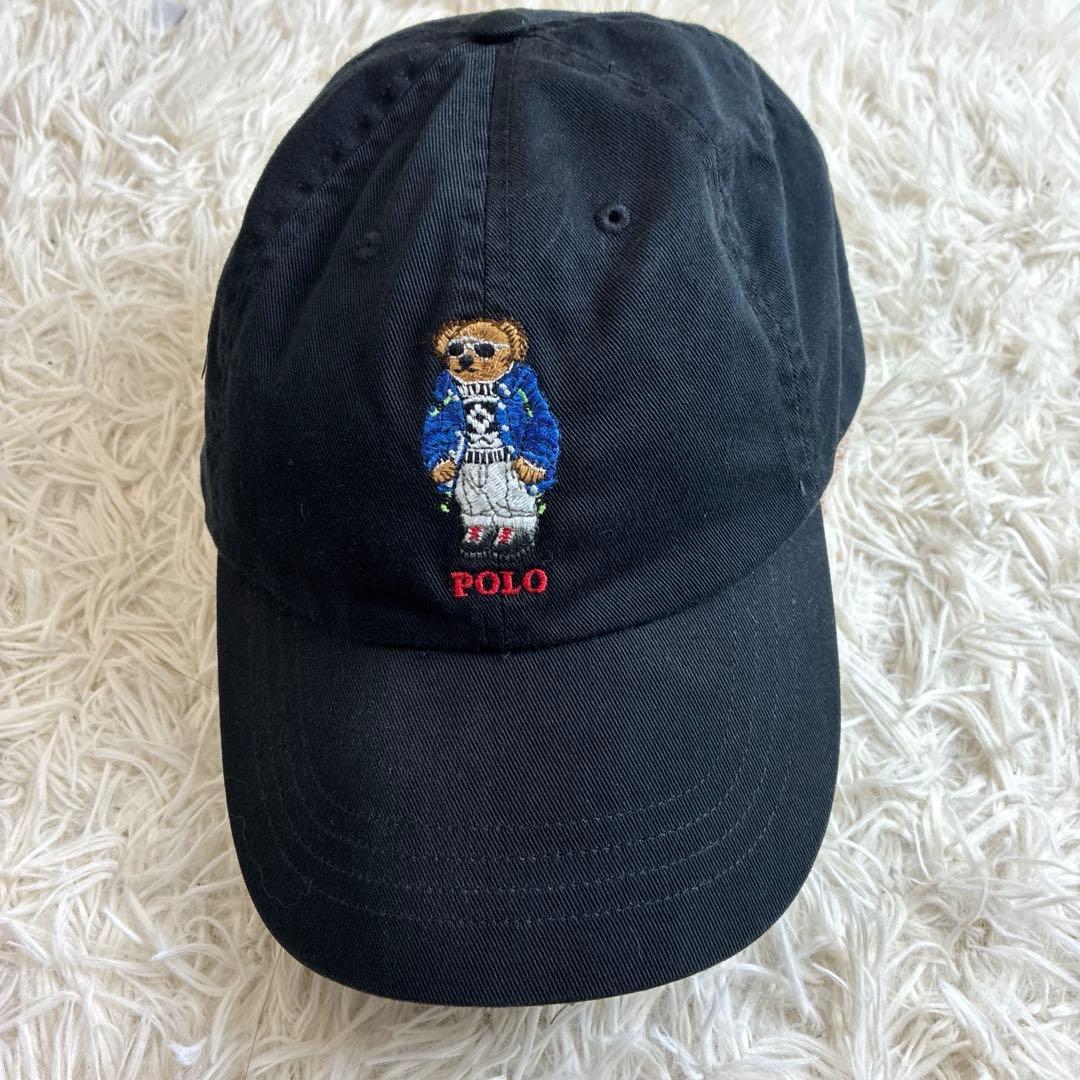 未使用級 Polo Ralph Lauren ポロベア キャップ ユニセックス
