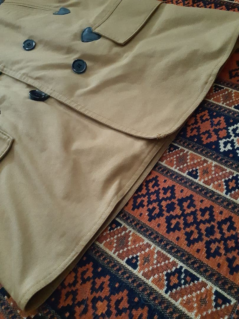 Schott ダッフルコート L ベージュ