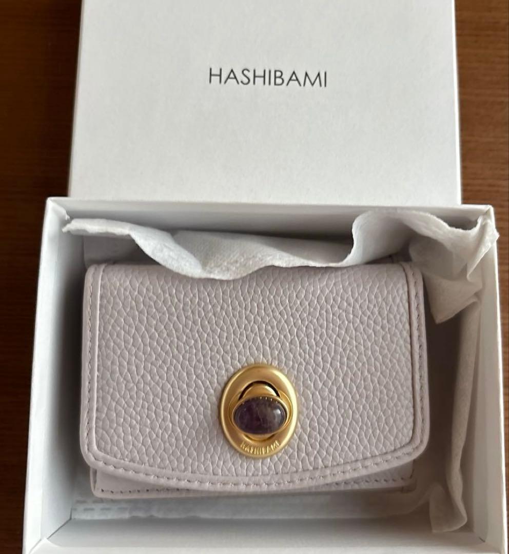 HASHIBAMI ハシバミ 天然石 ミニ 財布 ウォレット