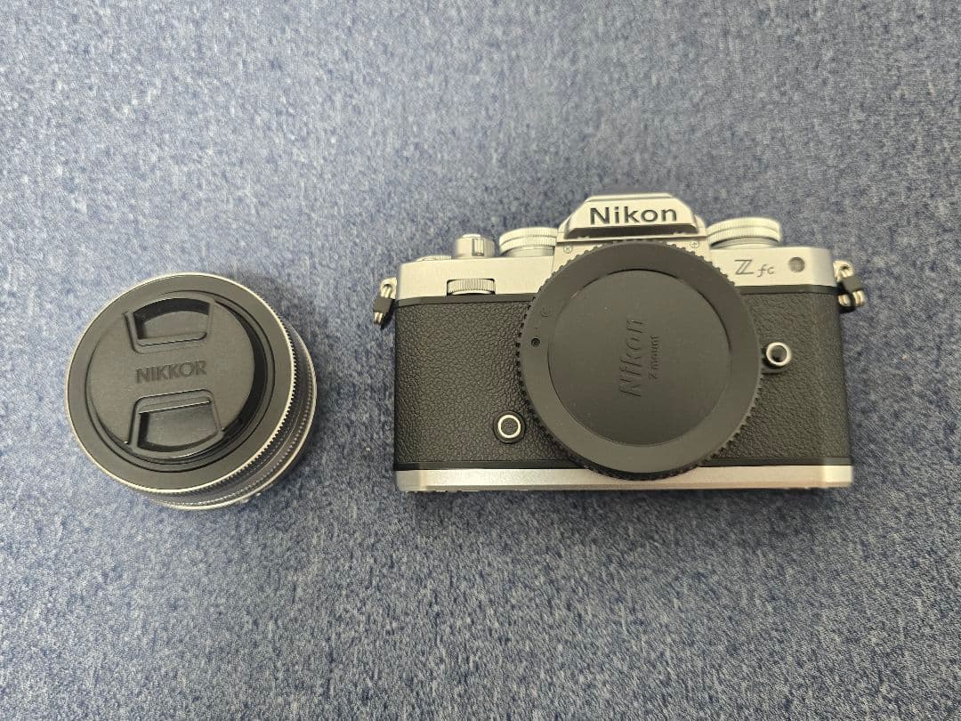 本革カバー付き Nikon ニコン ZFC レンズキット シルバー