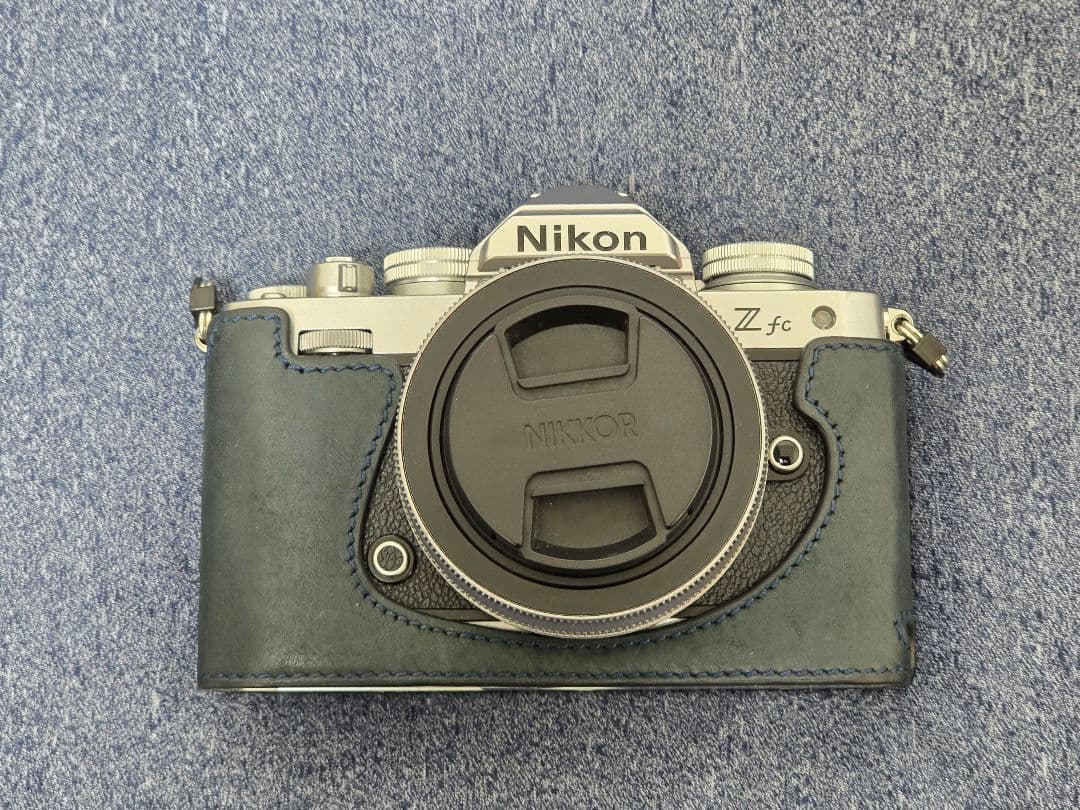 本革カバー付き Nikon ニコン ZFC レンズキット シルバー