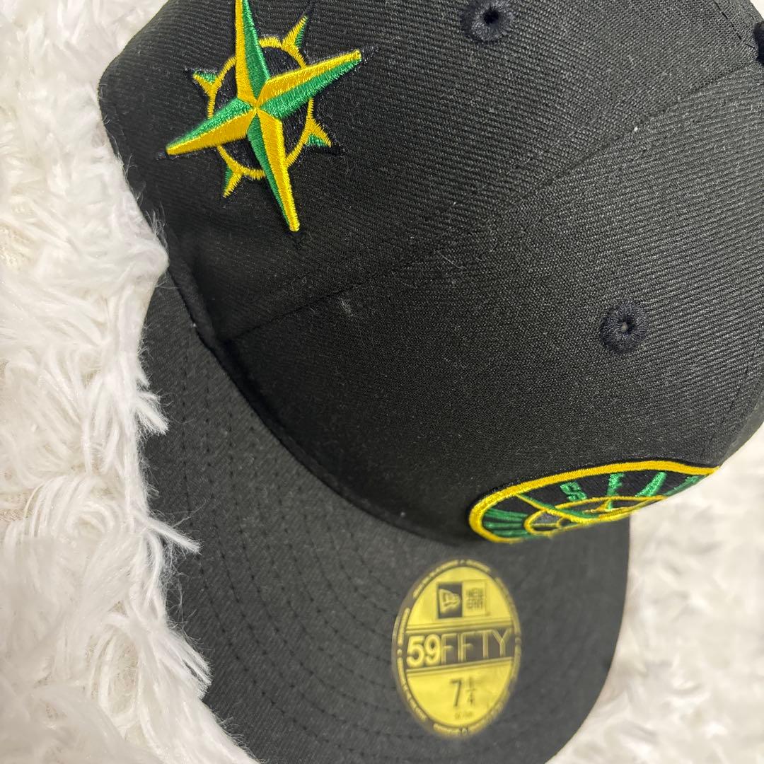 NEW ERA MLB マリナーズ キャップ STONE  ロゴ