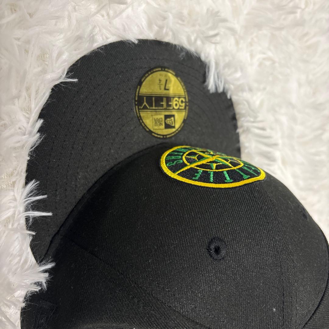 NEW ERA MLB マリナーズ キャップ STONE  ロゴ