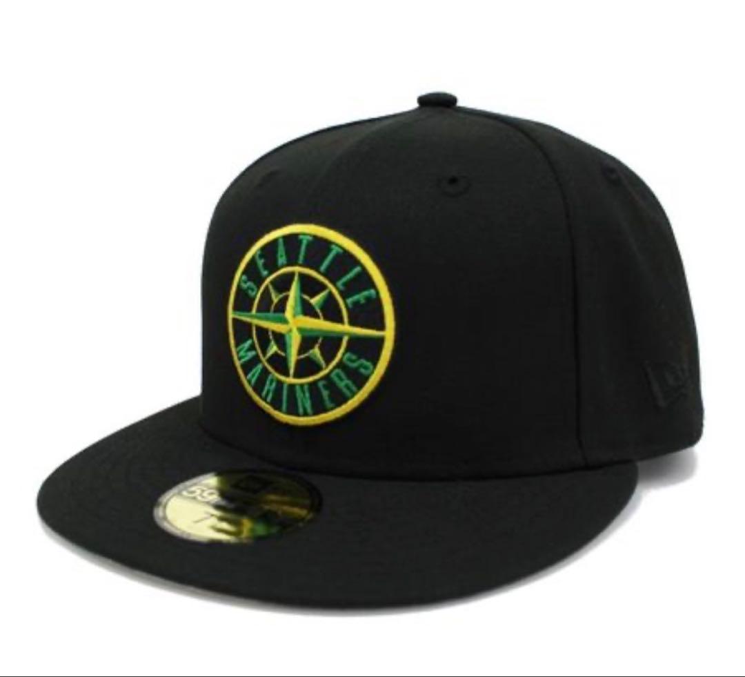 NEW ERA MLB マリナーズ キャップ STONE  ロゴ