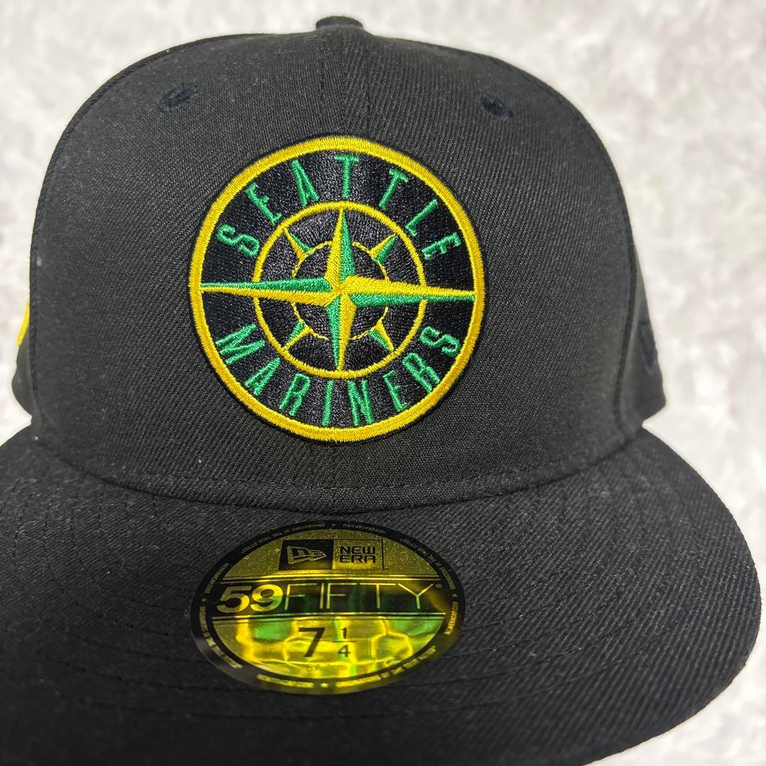 NEW ERA MLB マリナーズ キャップ STONE  ロゴ