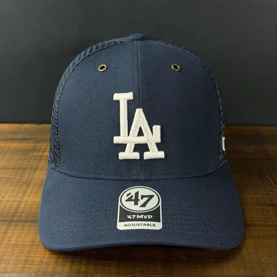 カーハート✖︎47ブランド　キャップ　帽子　LA Dodgers