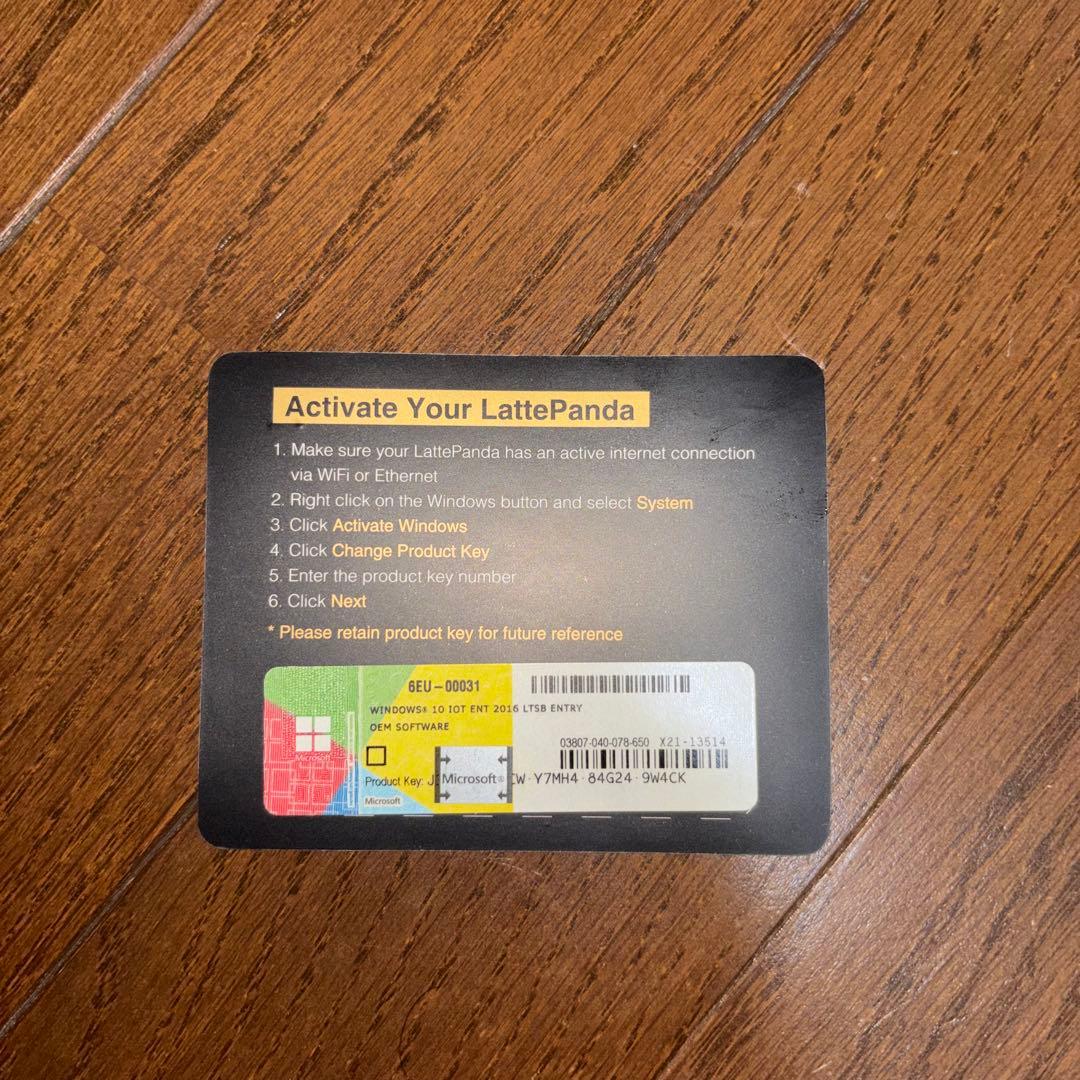 マザーボード LattePanda 4GB/64GB Windows 10